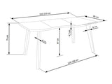 Conjunto de mesas y sillas para comedor 206078