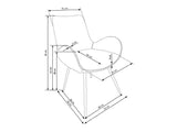 Conjunto de mesas y sillas para comedor 206078