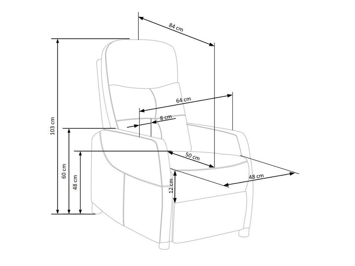 Sillón reclinable 309089
