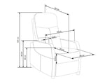 Sillón reclinable 309089