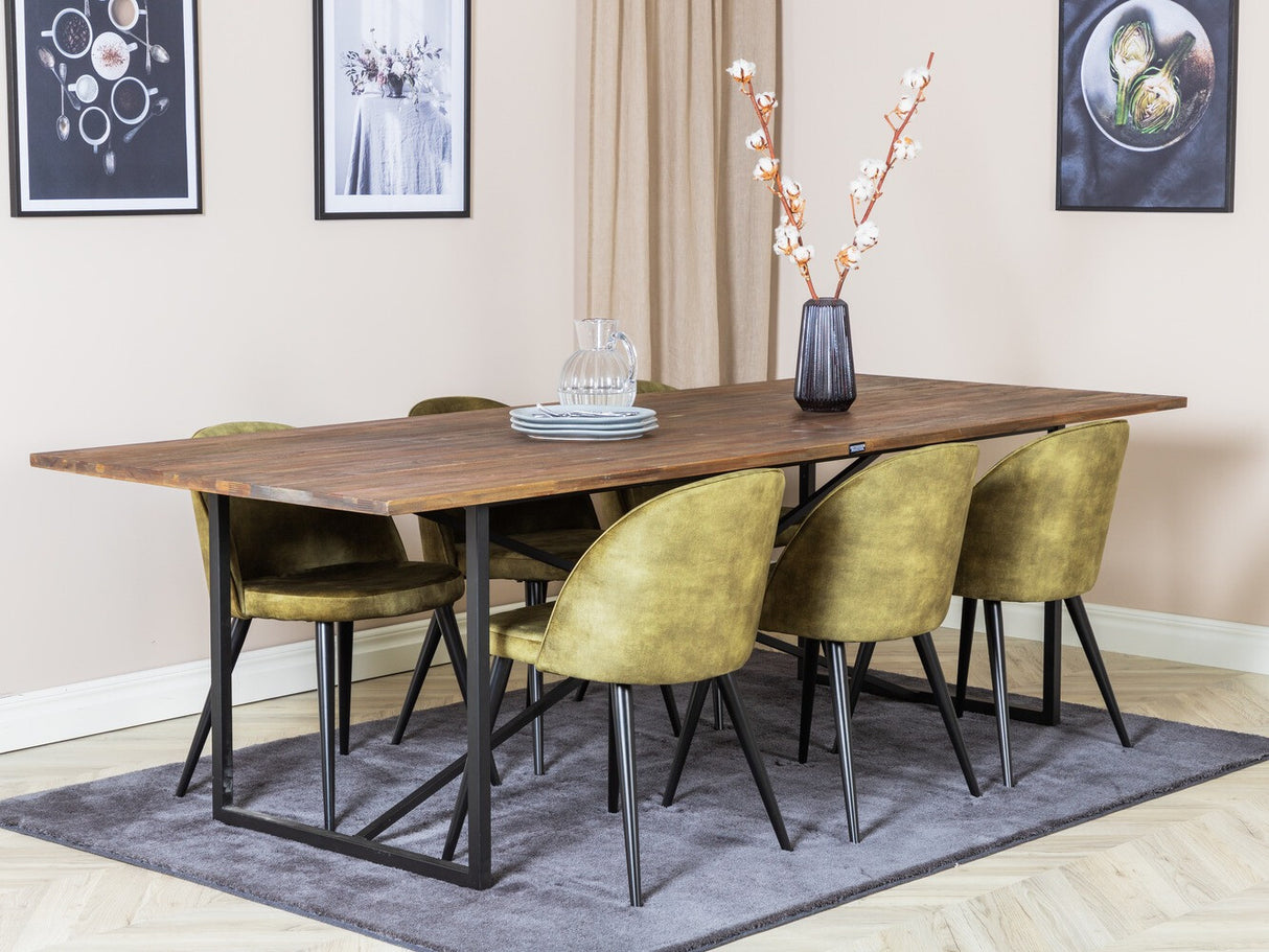 Conjunto de mesas y sillas para comedor 306293