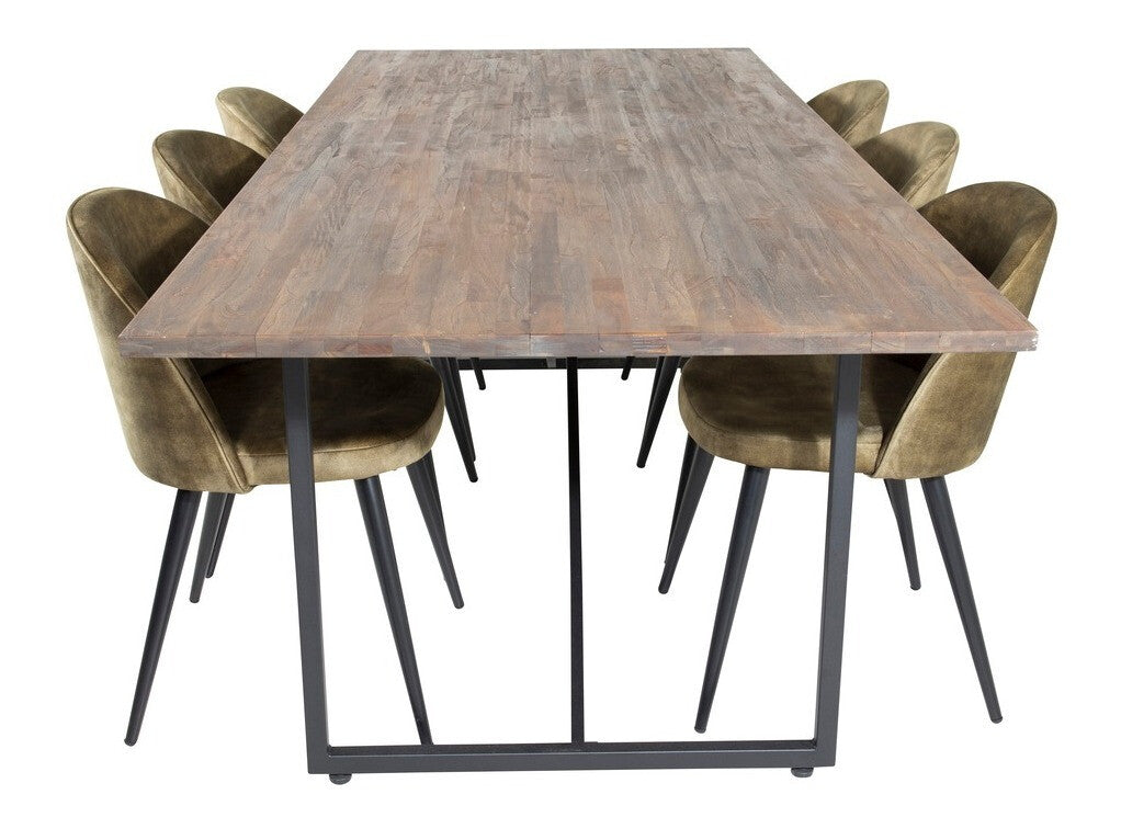 Conjunto de mesas y sillas para comedor 306293