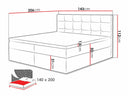 Cama continental Cedrriv