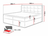 Cama continental 180649