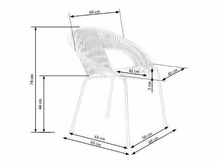 Silla para exterior 111168