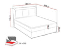 Cama continental Saliov
