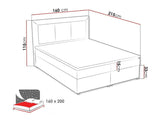 Cama continental 181096