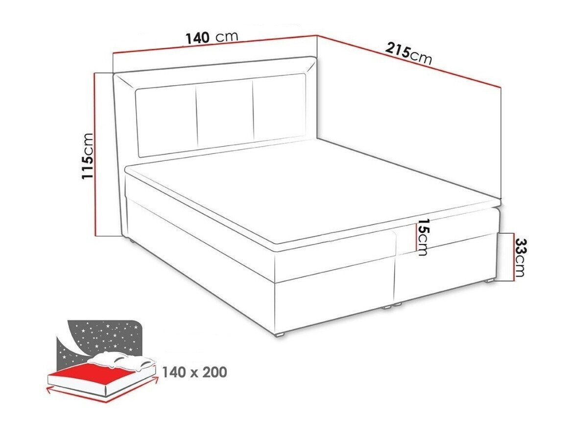 Cama continental 181096