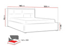 Cama Pomona 104