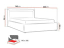 Cama Pomona 100