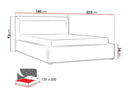Cama Pomona 100