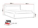 Cama Pomona 100