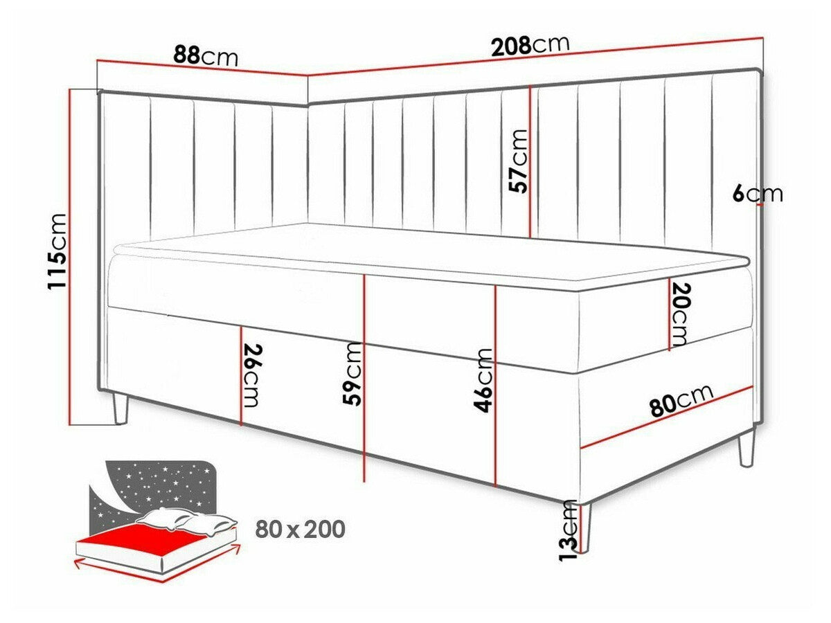 Cama continental 469516
