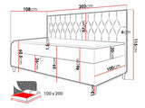 Cama continental 469824