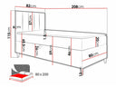 Cama continental Hilculum