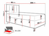 Cama continental 470258