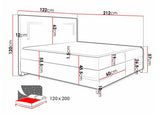 Cama continental 471016