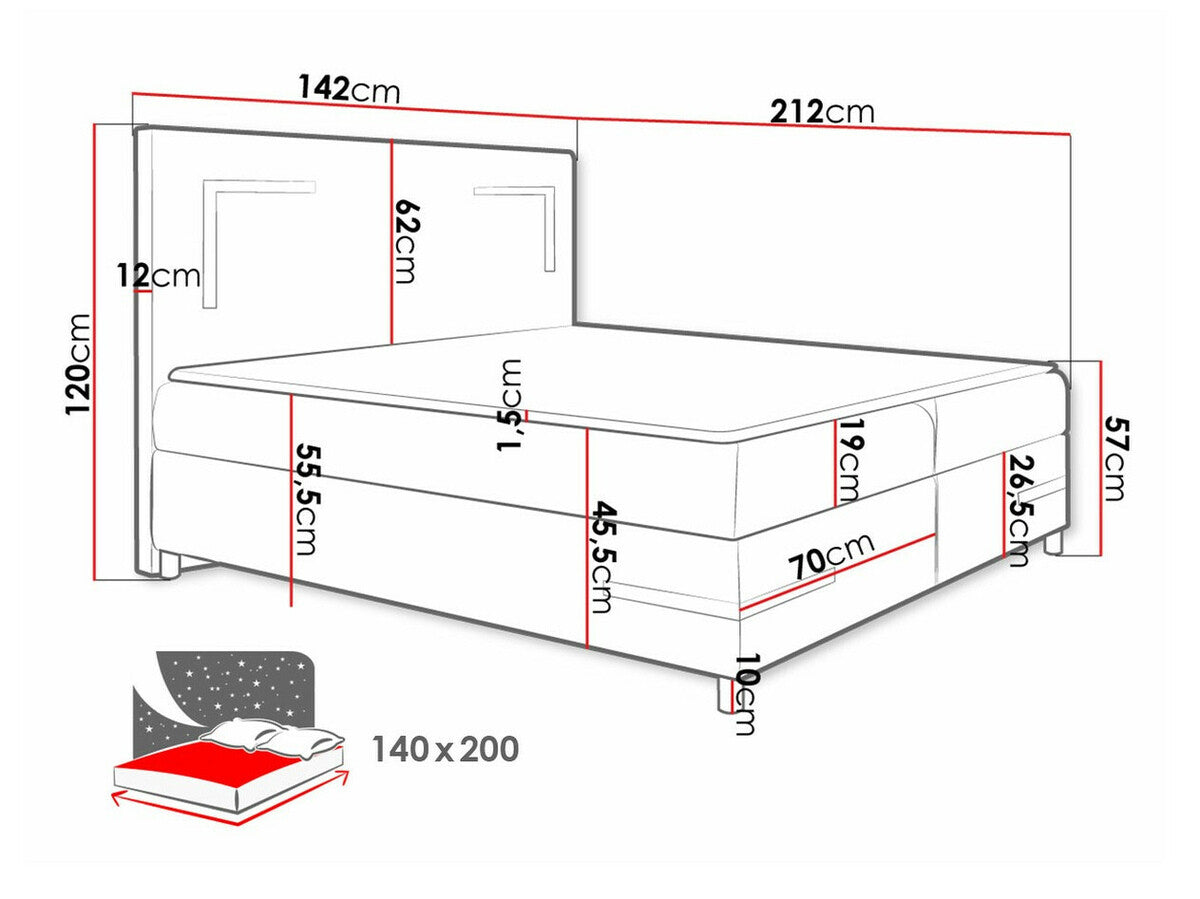 Cama continental 471016