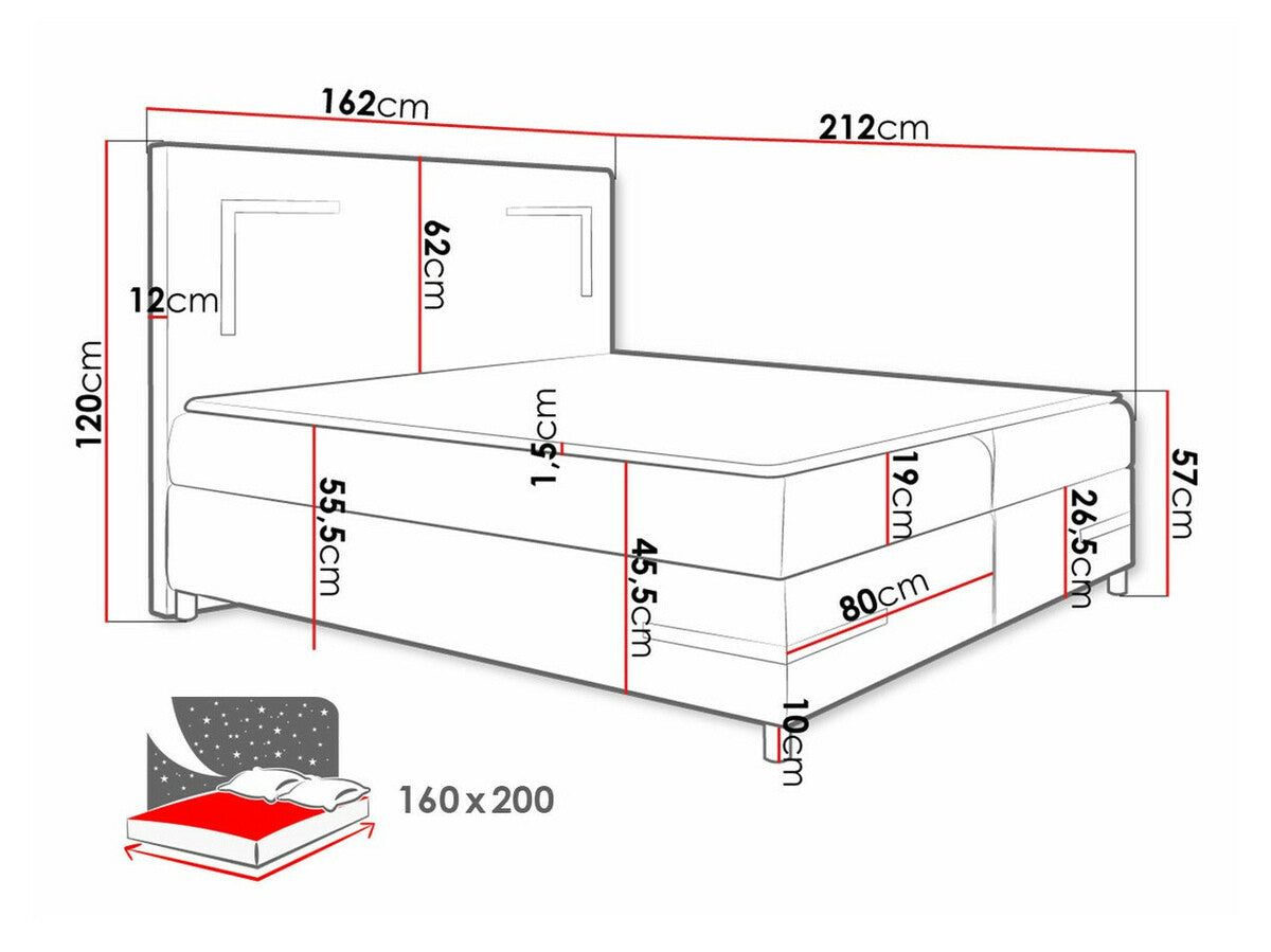 Cama continental 471016