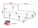 Cama continental Ventia