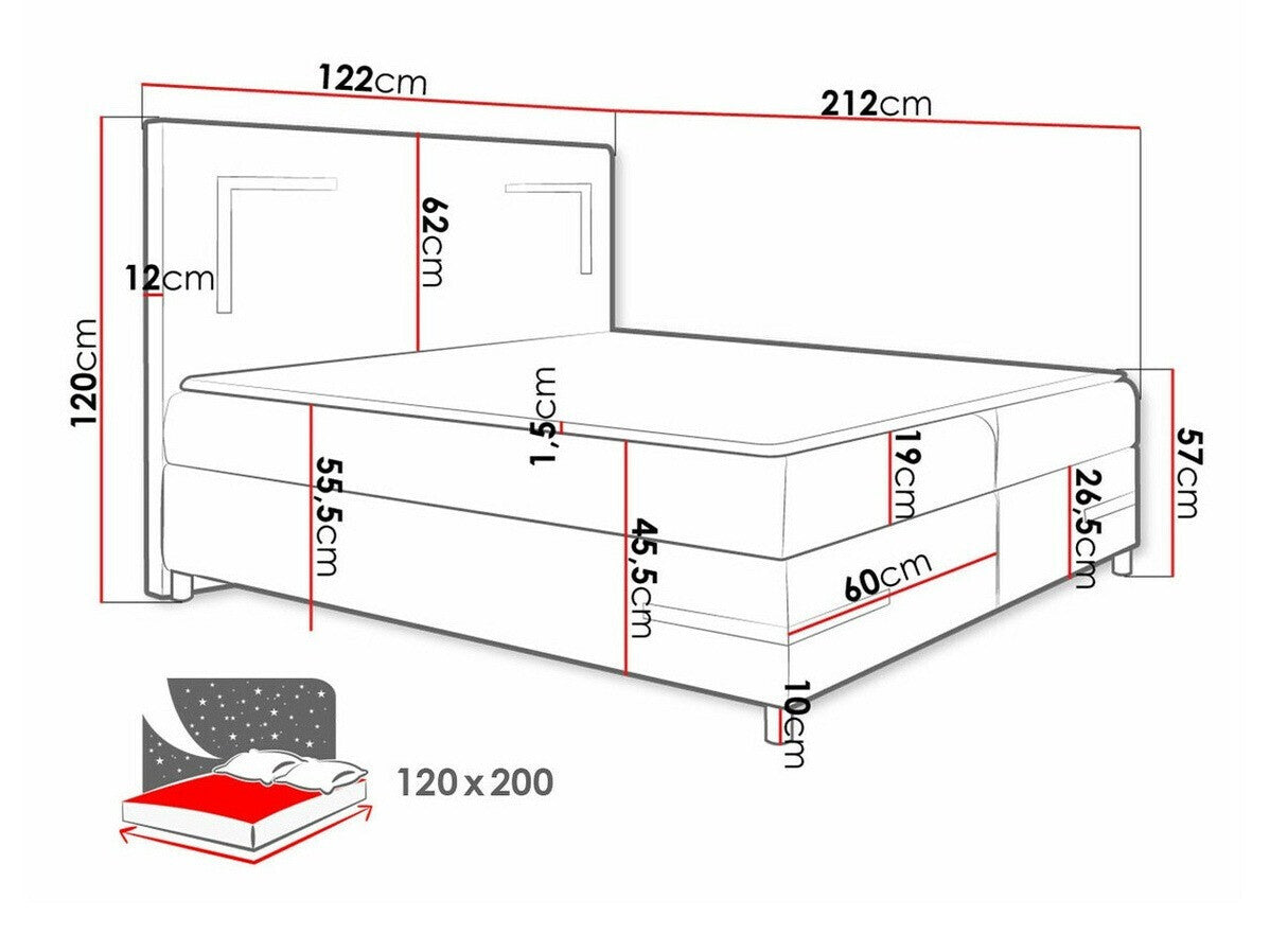 Cama continental 471016