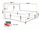 Cama continental 471016