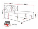 Cama continental Vitiuma