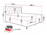 Cama continental 471325