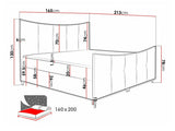 Cama continental 471355