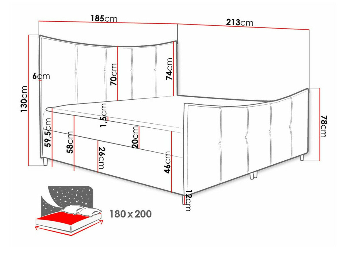 Cama continental 471355