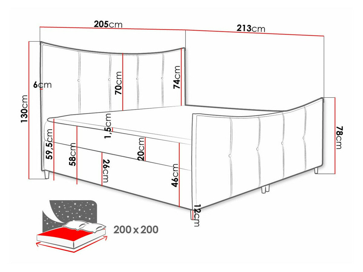 Cama continental 471355