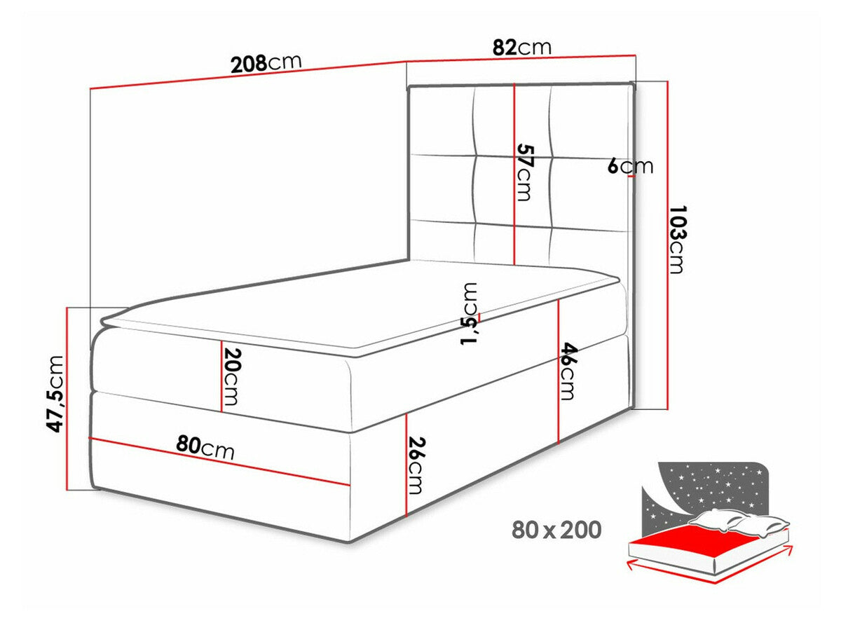 Cama continental 472123