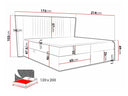 Cama continental Sericulus