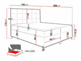 Cama continental 472761