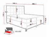 Cama continental 472761