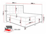 Cama continental 472761