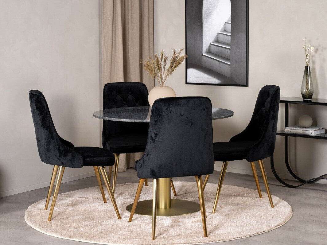 Conjunto de mesas y sillas para comedor 250559