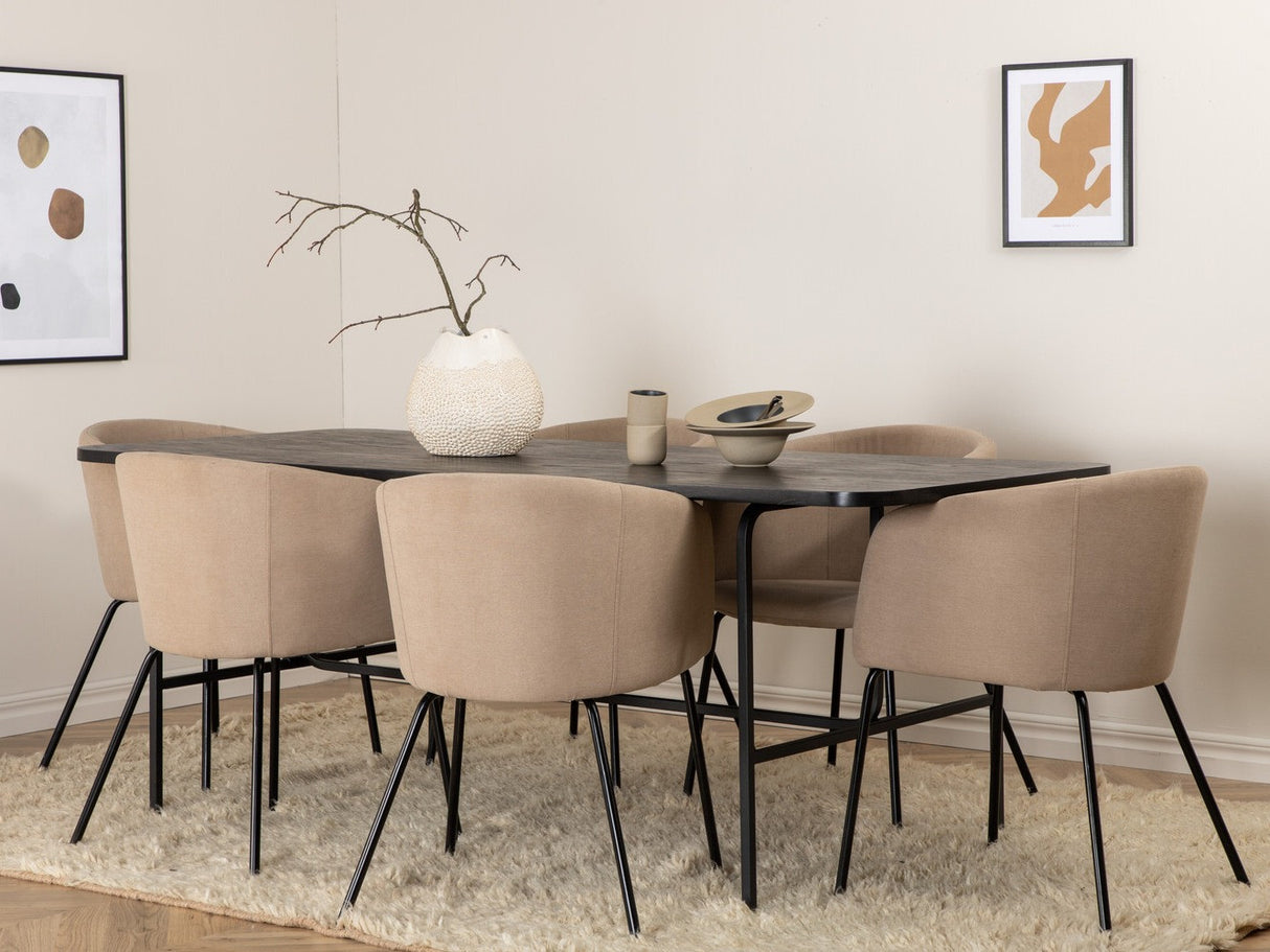 Conjunto de mesas y sillas para comedor 434950
