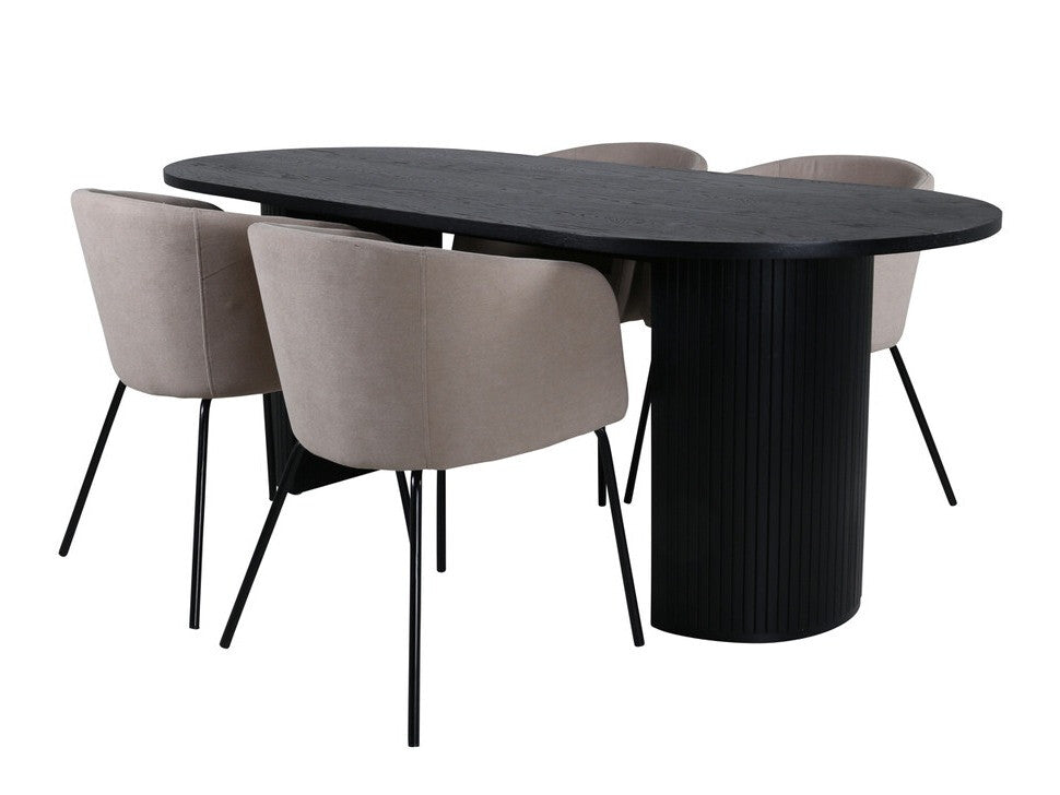 Conjunto de mesas y sillas para comedor 478301