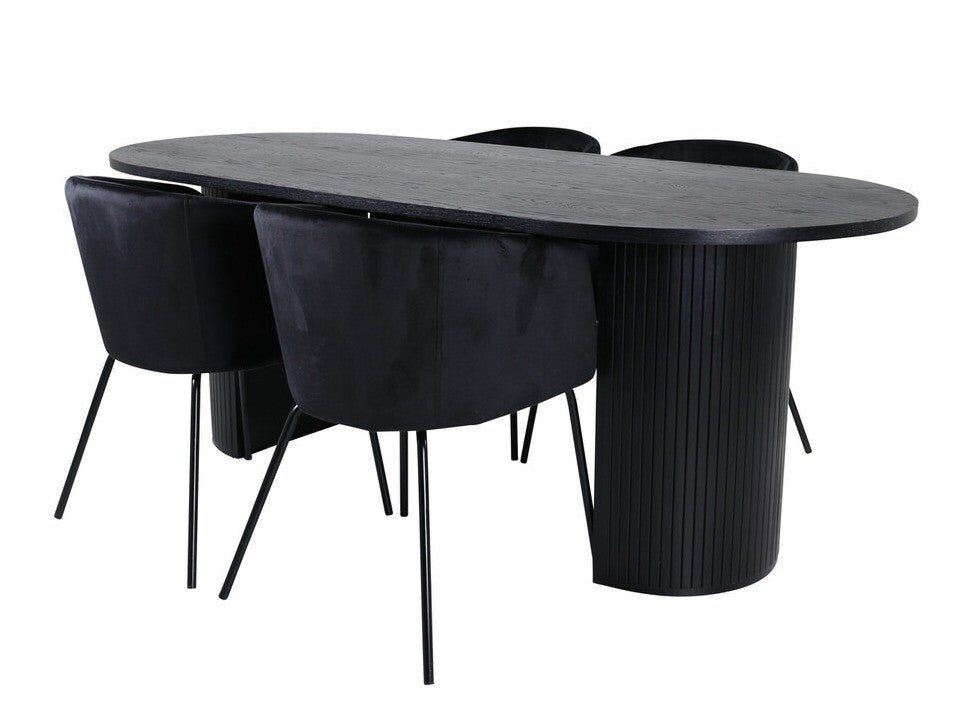 Conjunto de mesas y sillas para comedor 478312