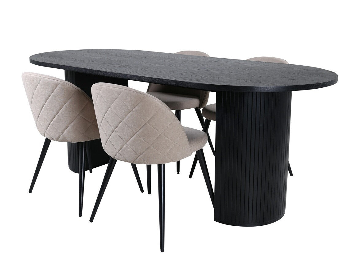 Conjunto de mesas y sillas para comedor 478442