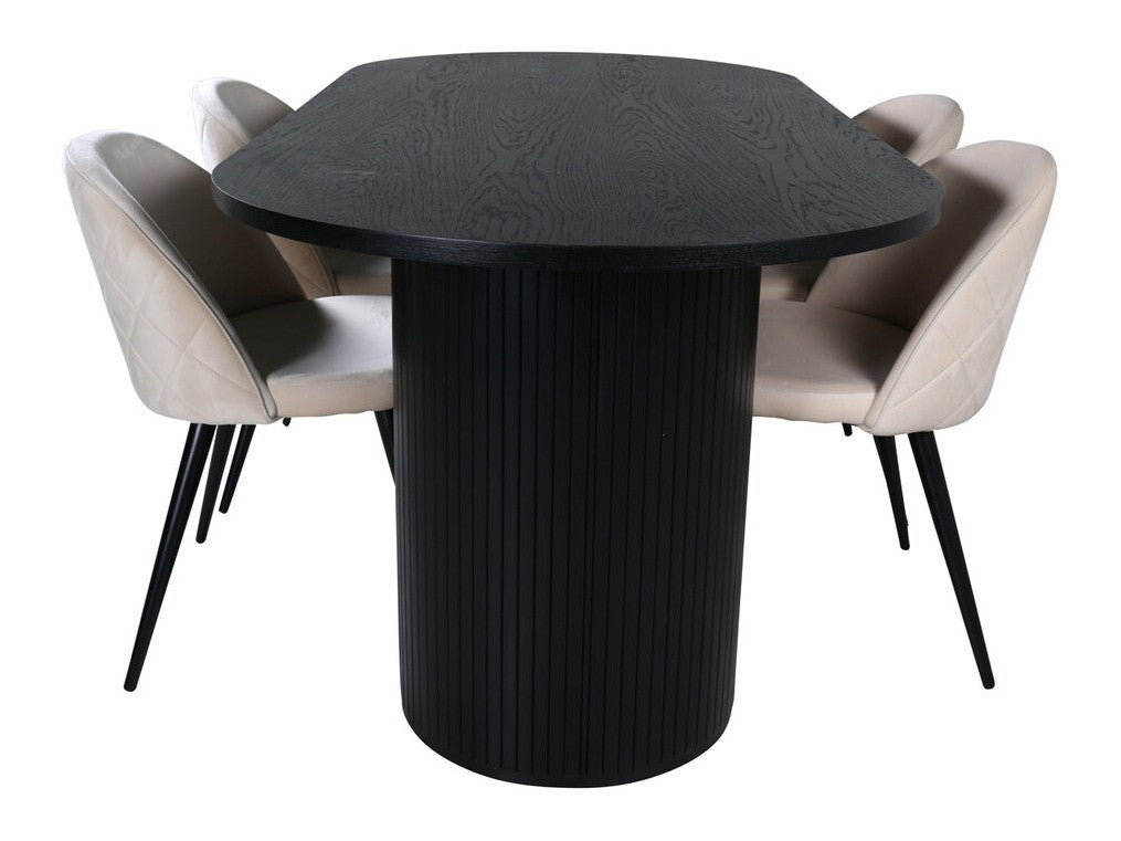 Conjunto de mesas y sillas para comedor 478445