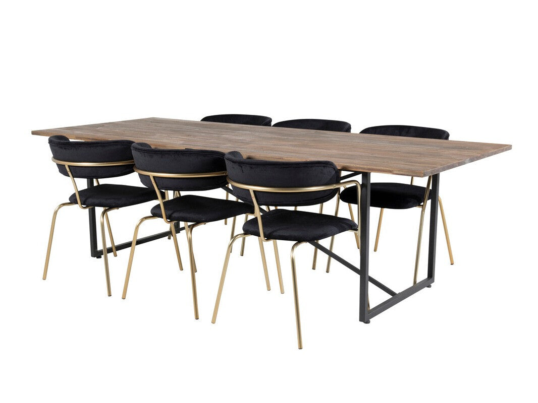 Conjunto de mesas y sillas para comedor 478814