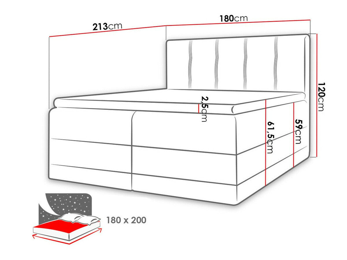 Cama continental 233823