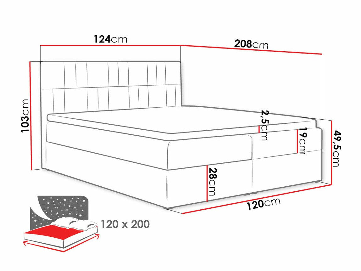 Cama continental 262823
