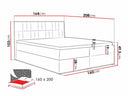 Cama continental Decellus