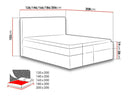 Cama continental Baltimore 126
