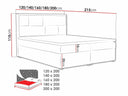 Cama continental Popupan