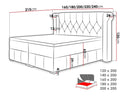 Cama continental Comcer