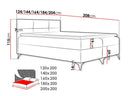 Cama continental Sonepu